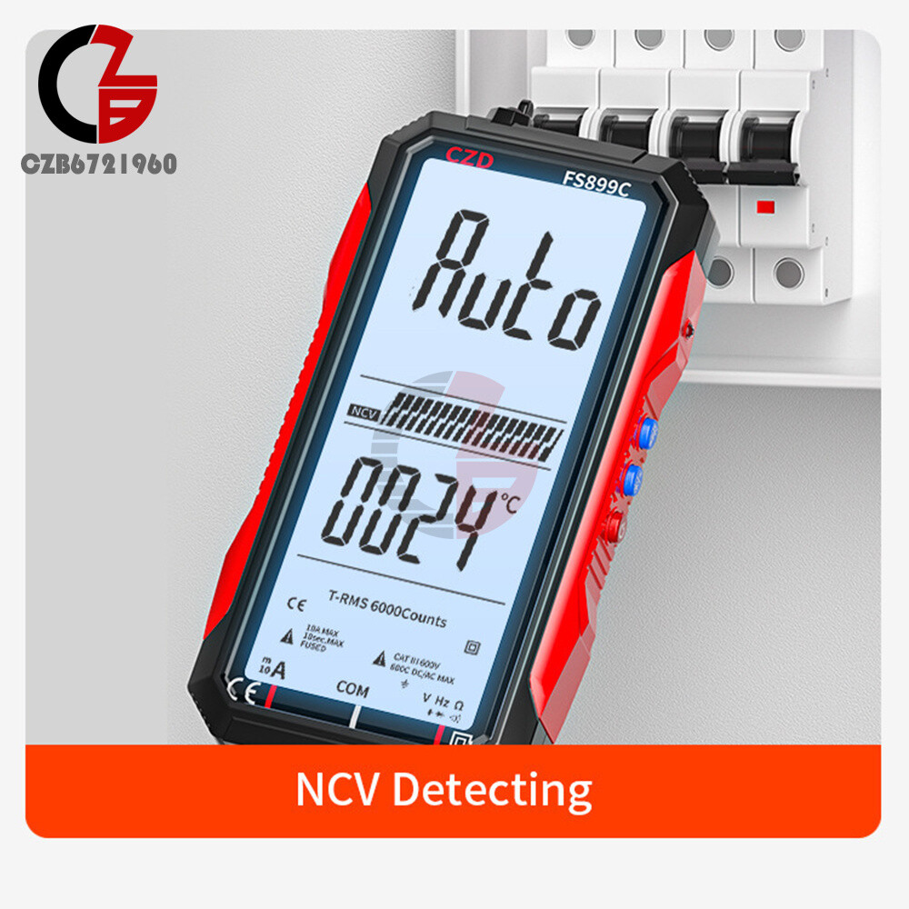 CZD-FS899C Digital Multimeter Auto AC/DC Voltage Current Frequency Meter
