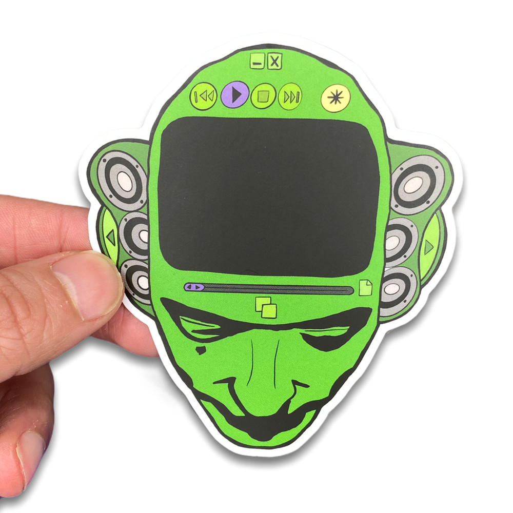 Media Player Sticker