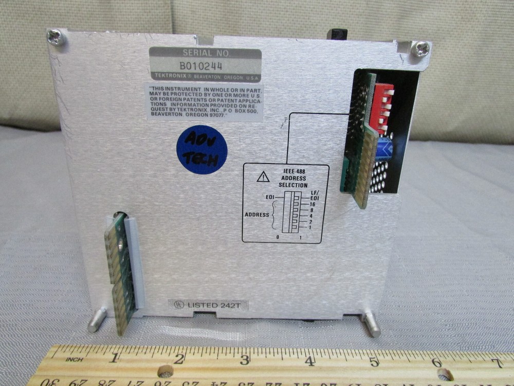 Tektronix Oscilloscope Plugin Module SI-5010 Programmable Scanner s/n B010244