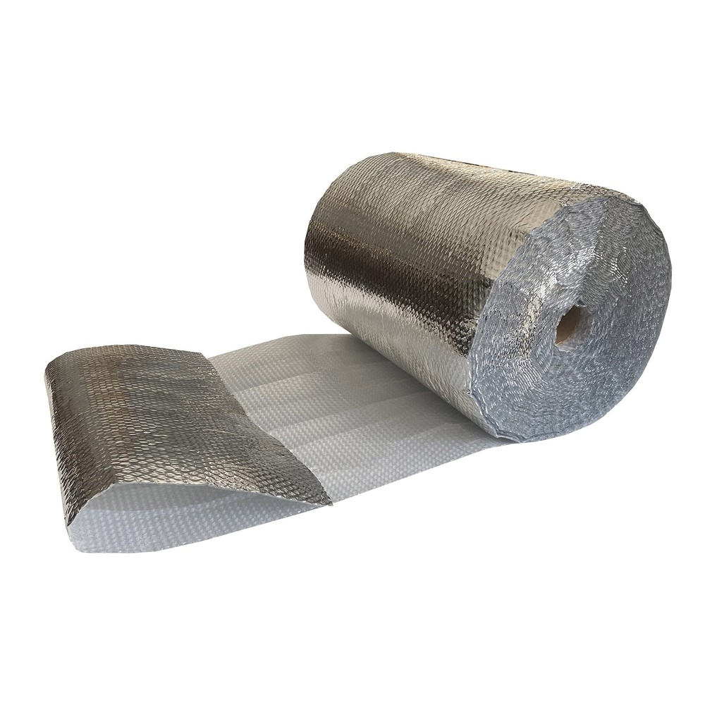 USA Reflective Bubble Insulation Roll, 24" Width x 125' Length, One- Sided Bu...