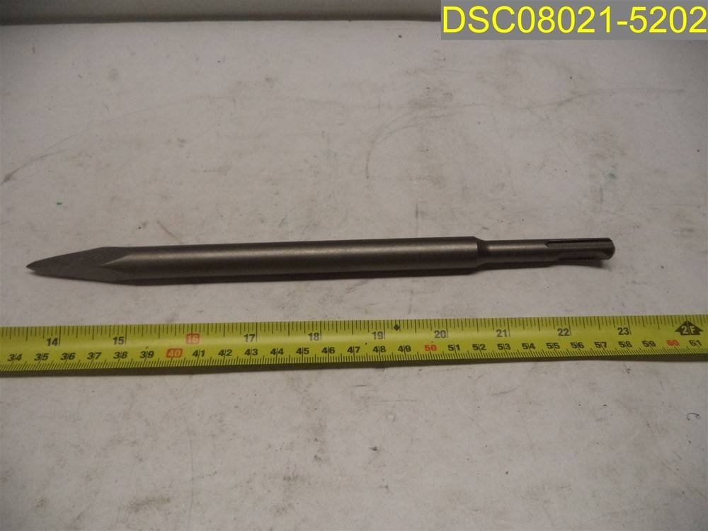 10" SDS-Plus Bull Point Chisel 0.55" Diameter