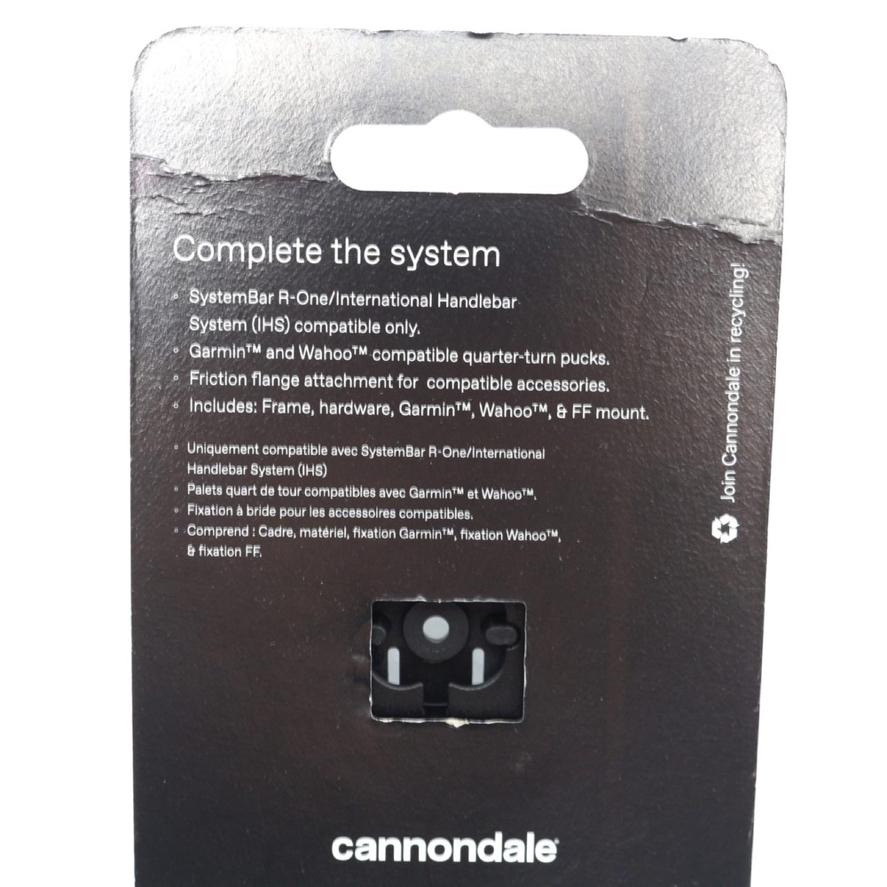 Cannondale SystemBar R-One Accessory Mount Computer GPS CP1242U10OS