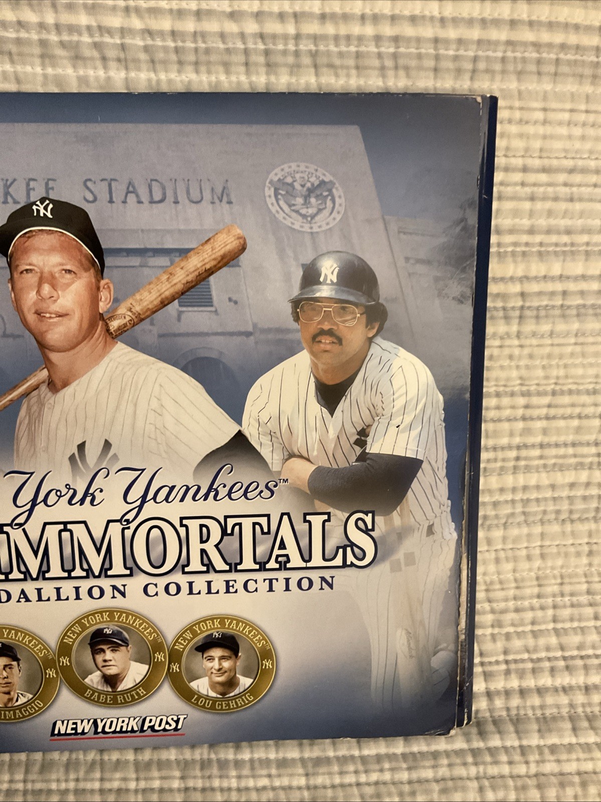 NEW YORK POST**YANKEES IMMORTALS 2005 MEDALLION COLLECTION [ COMPLETE ]
