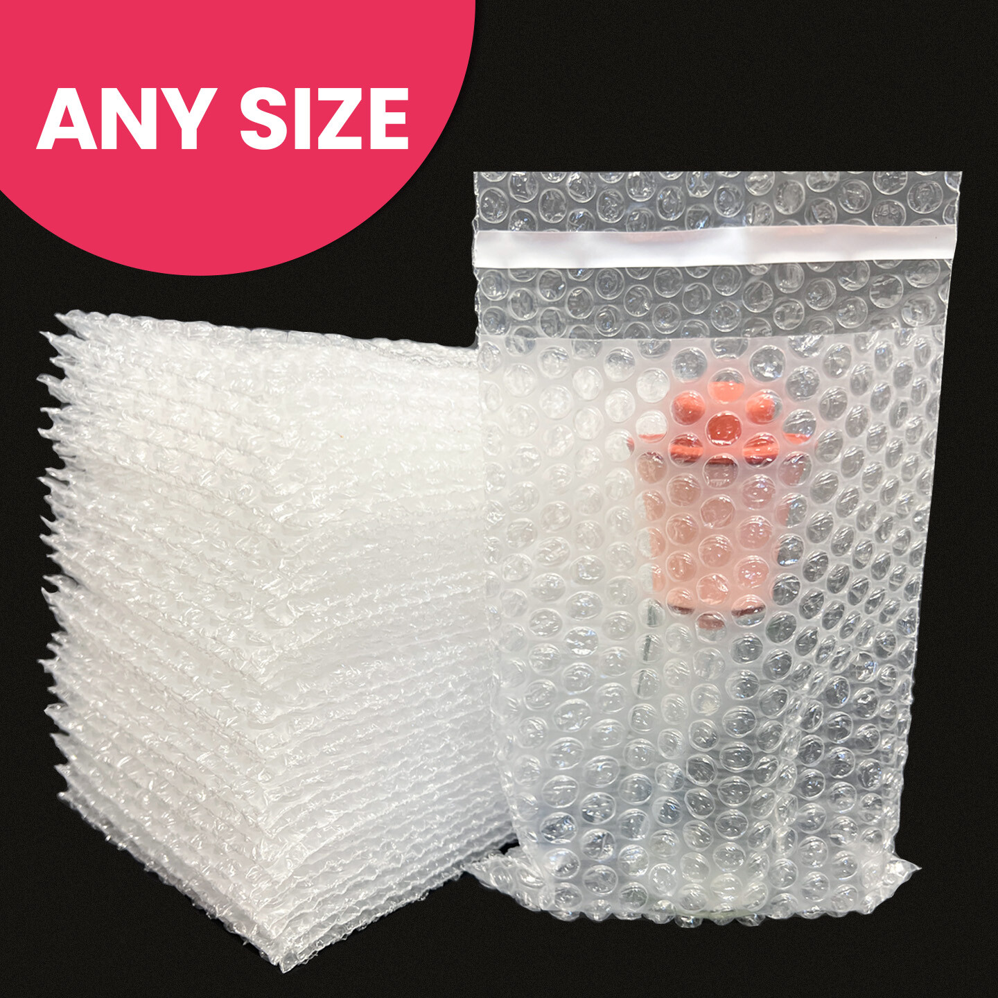 Bubble Out Bags Protective Wrap Bubble Pouches 4x5.5 4x7.5 6x8.5 8x11.5 12x15.5