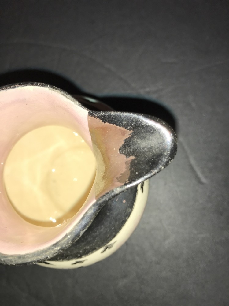 louis xv 4"pitcher silver And Light Pink. Beautiful