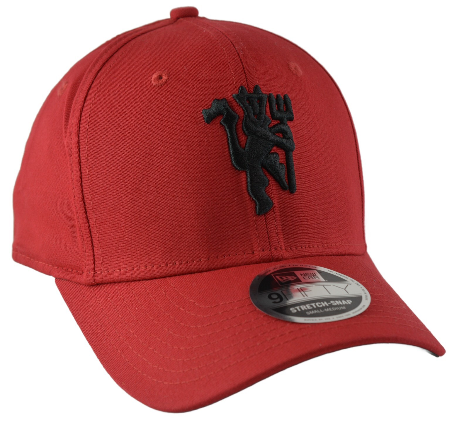 Manchester United FC New Era Stretch Snap 9FIFTY Adjustable Red Soccer Hat