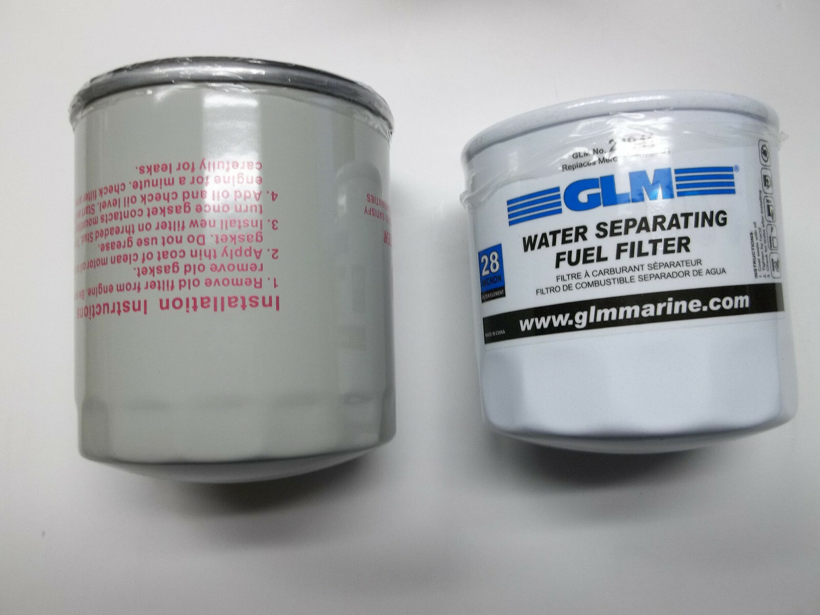 OIL AND FUEL FILTER WATER SEPERATOR FILTERS SET FOR MERCRUISER 4.3 5.0 5.7 7.4