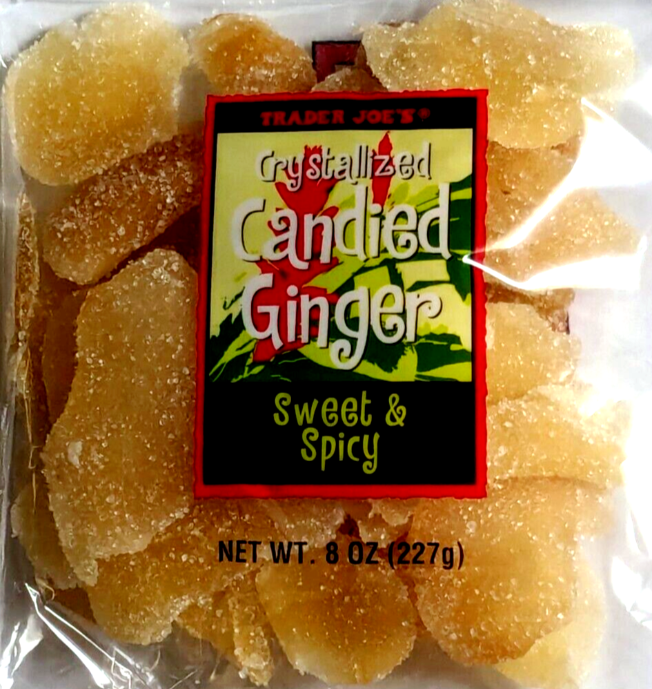 Trader Joe's Crystallized Candied Ginger 8oz (227 g)