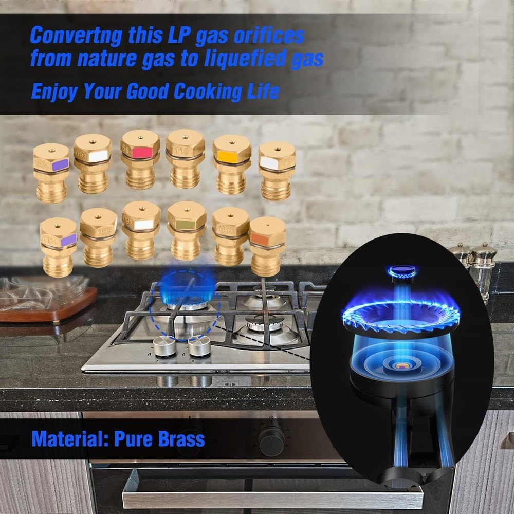 GRLP4 LP Gas Conversion Kit Compatible with Frigidaire Electrolux Range/Cooktop