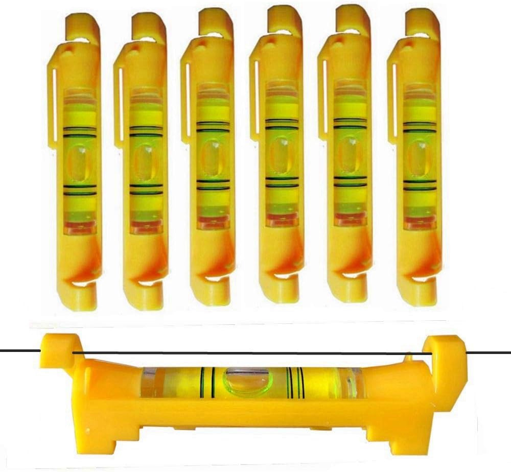 7 Pcs Hanging Bubble Line Level for Building Trades, Engineering, Surveying
