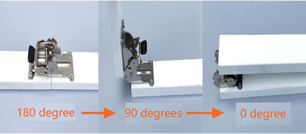 Stainless Steel Folding Bracket - Supports 500 lbs - Easy Installation