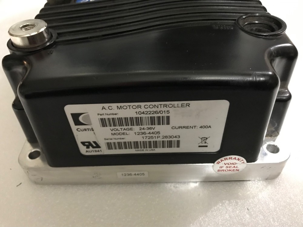 Curtis 1236-4405 400A AC Motor Controller & VCL 24-36V