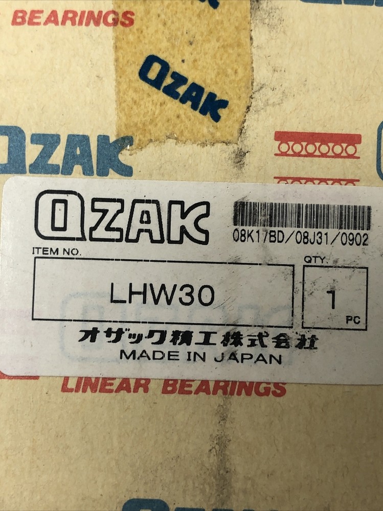 Ozak LHW30 Linear Bearing