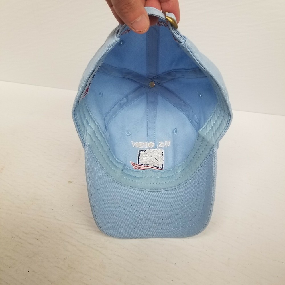 2019 U.S. Open USGA Pebble Beach Strapback Adjustable Light Blue Hat