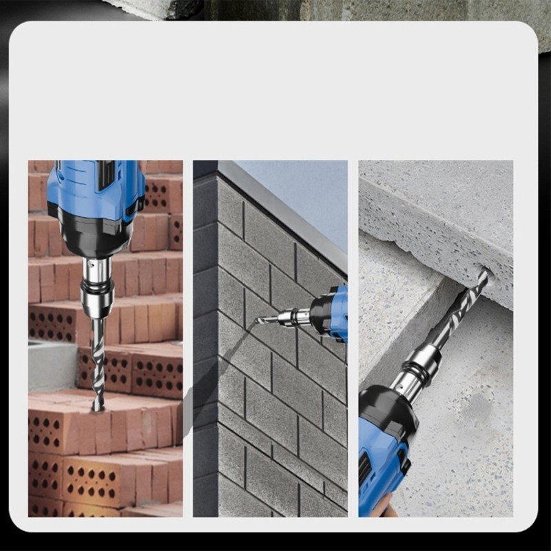 Electric Impact Wrench Adapter Drill Bit Hammer Conversion Head Converters