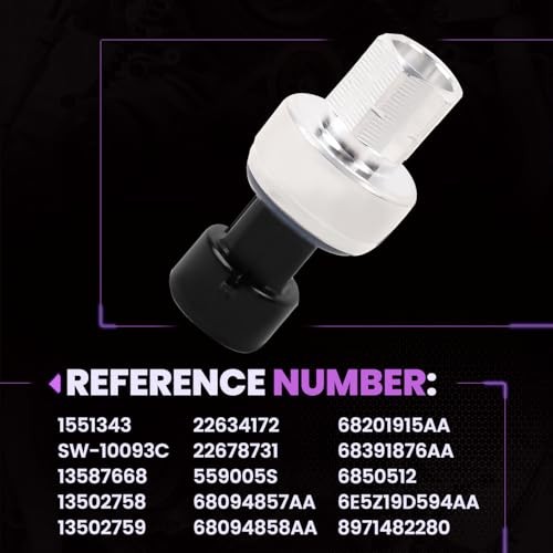 Upgraded Chevy GMC Air Conditioning Pressure Sensor Switch, Compatible with