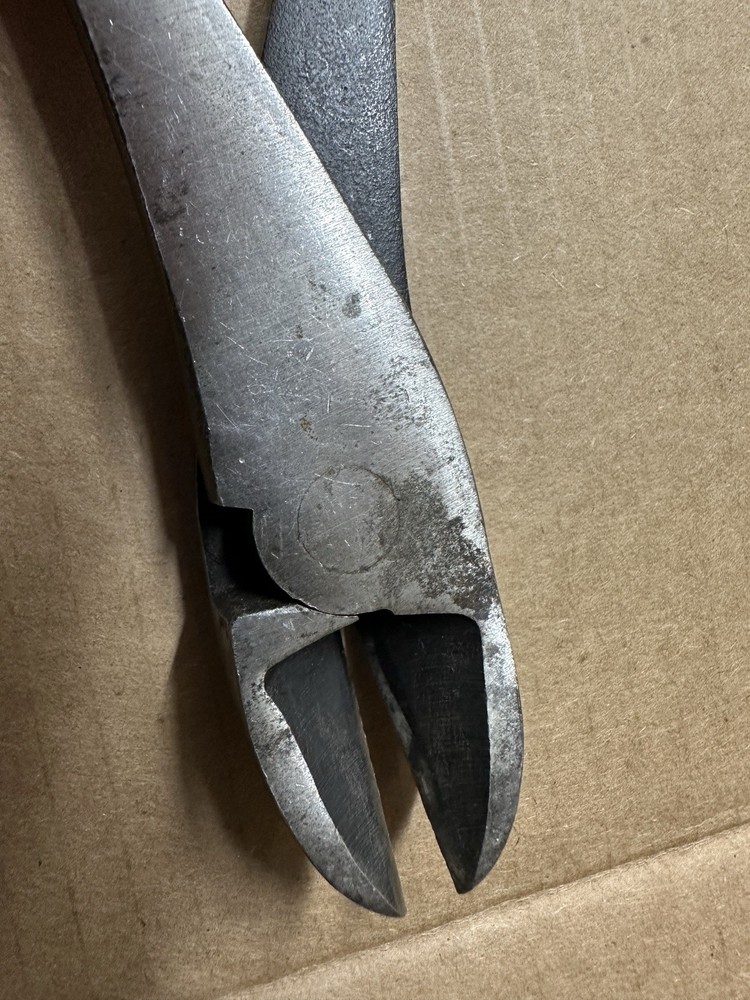 Snap On Tools 388ACP 8" High Leverage Diagonal Cutter Made USA Red Handle