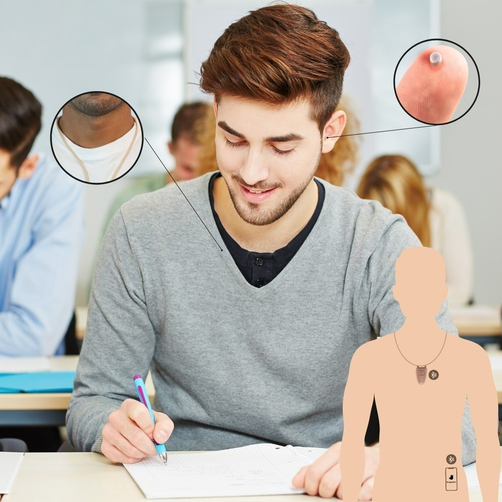 4.5W Bluetooth Hidden Invisible Wireless Small Mini Nano Tiny Spy Bug Cheat Exam