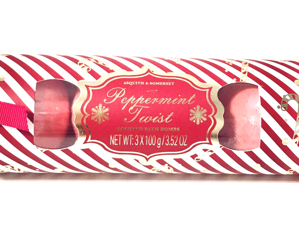 Asquith & Somerset Peppermint Twist Scented Bath Bombs