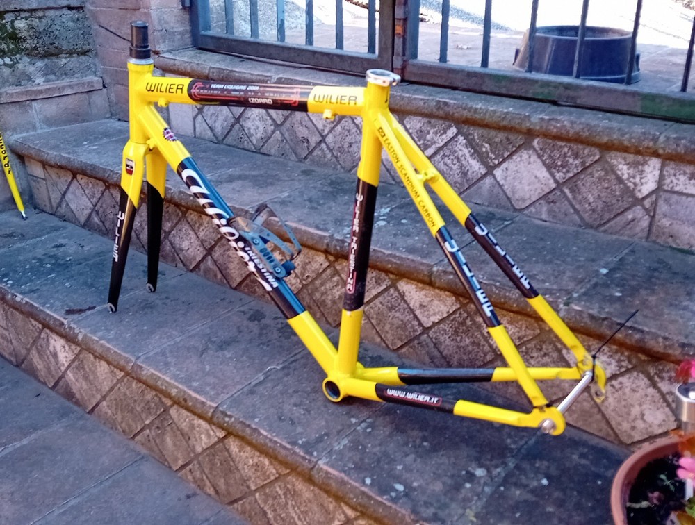 Wilier Izoard Team Liquid 2001 Frame And Fork