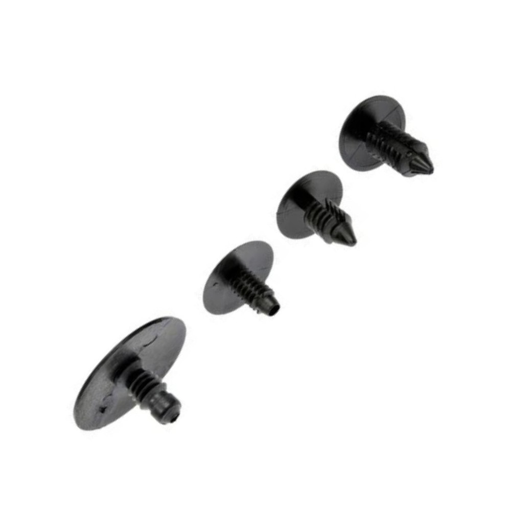 Panel Retainer Assortments | Plastic | Black 1.27 In., 0.7 In. Maximum Diameter