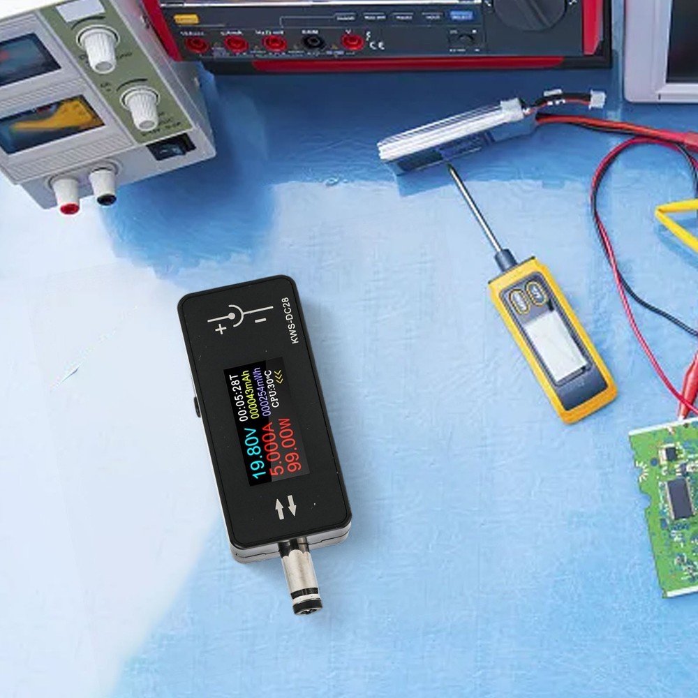 KWSDC28 Voltage Meter and Current Monitor with Intelligent Memory Function