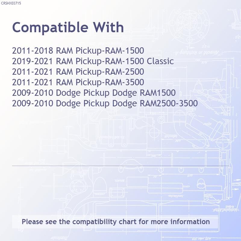 Replacement Steel Tailgate Access Panel (See compatibility Chart)
