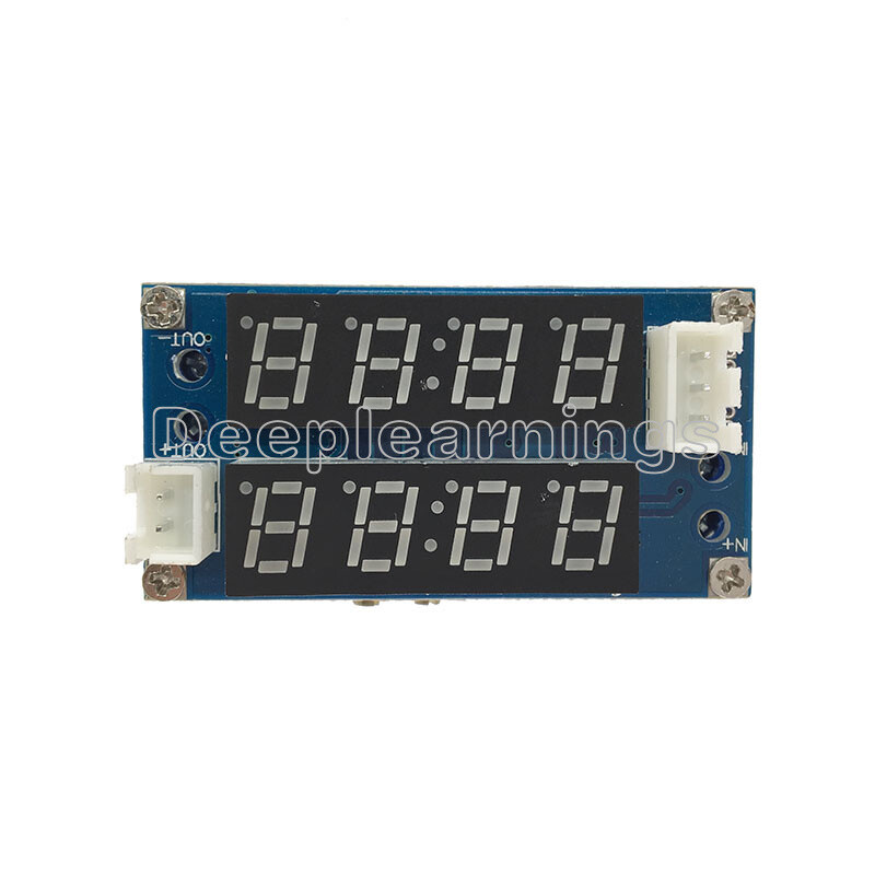 CC/CV Adjustable 5A Step down Charge LED Panel Voltmeter Ammeter Display Module