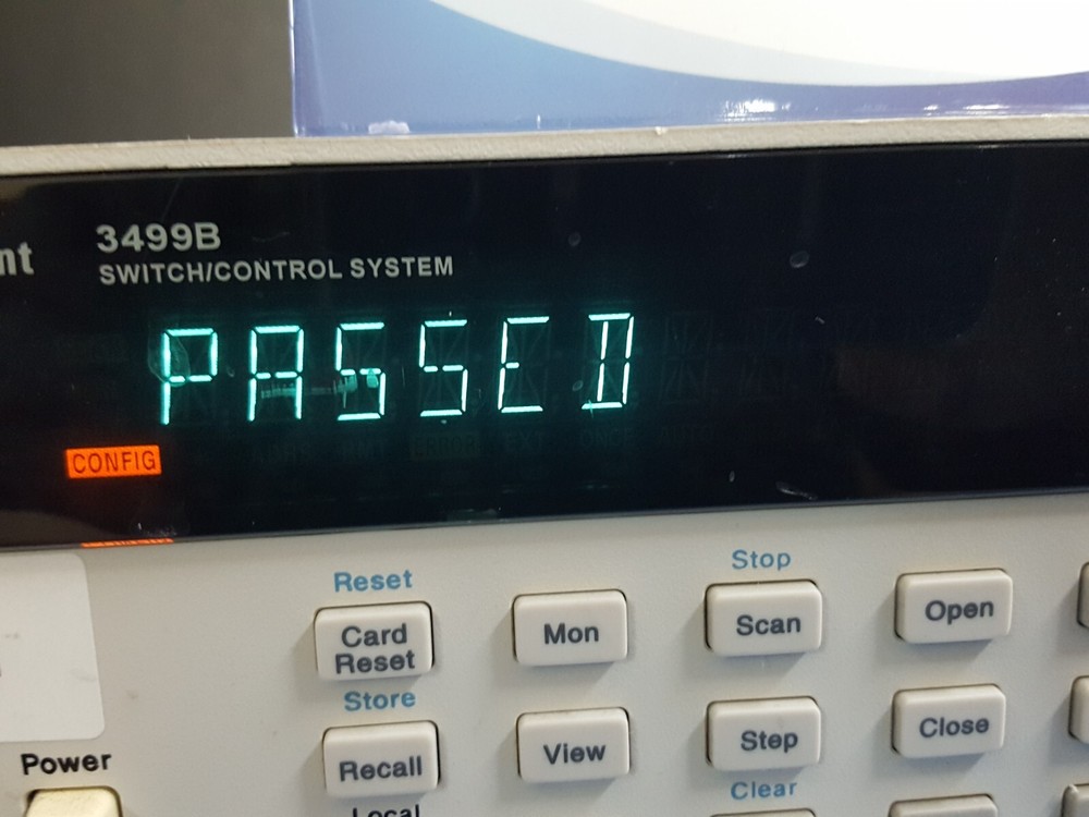 Agilent 3499B: Switch / Control System Main Frame (1342)