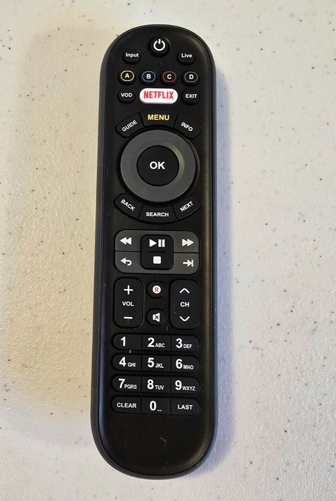 WOW TV Netflix Remote Control URC2135