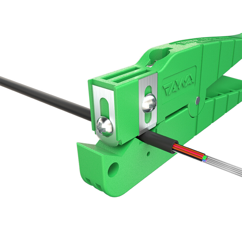 Applicable Diameter 6.4-14.3mm Coax Cable Stripper with One Longitudinal Blade