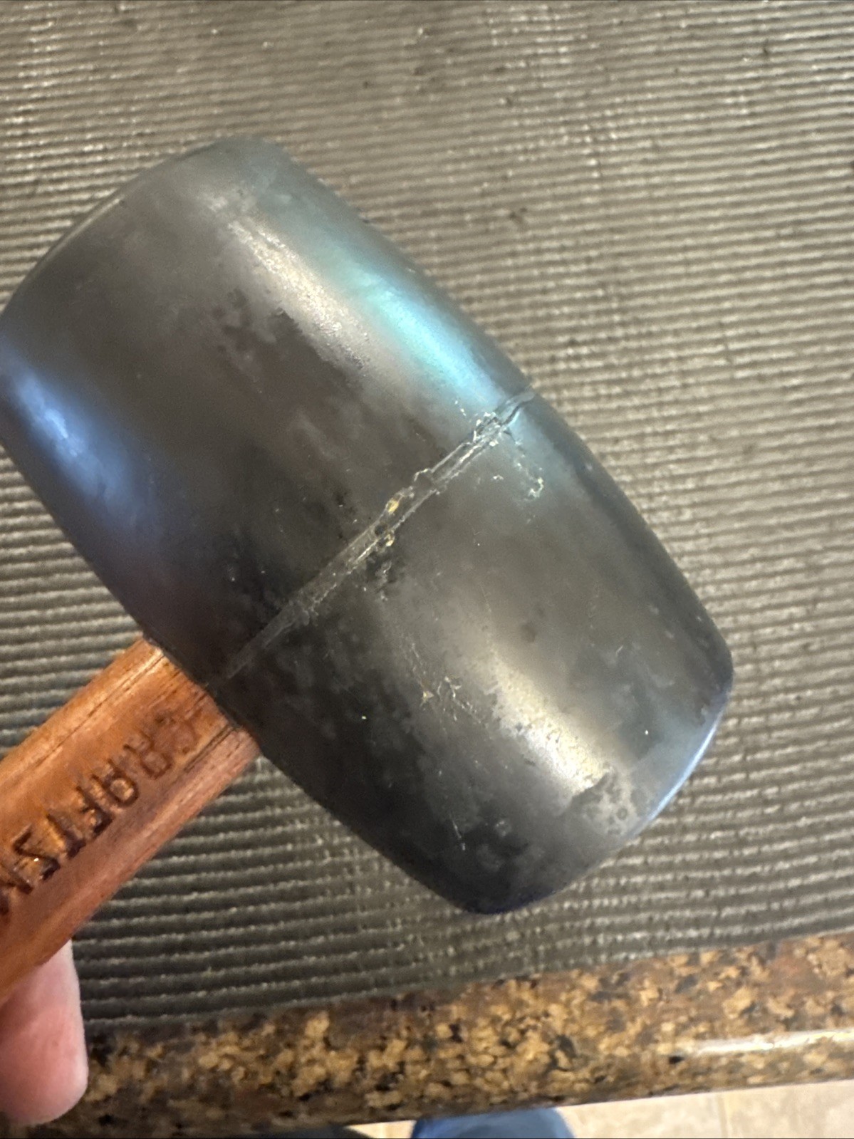 Sears Craftsman USA Nos #2 Rubber Mallet Hammer 45787 Rare Stickered