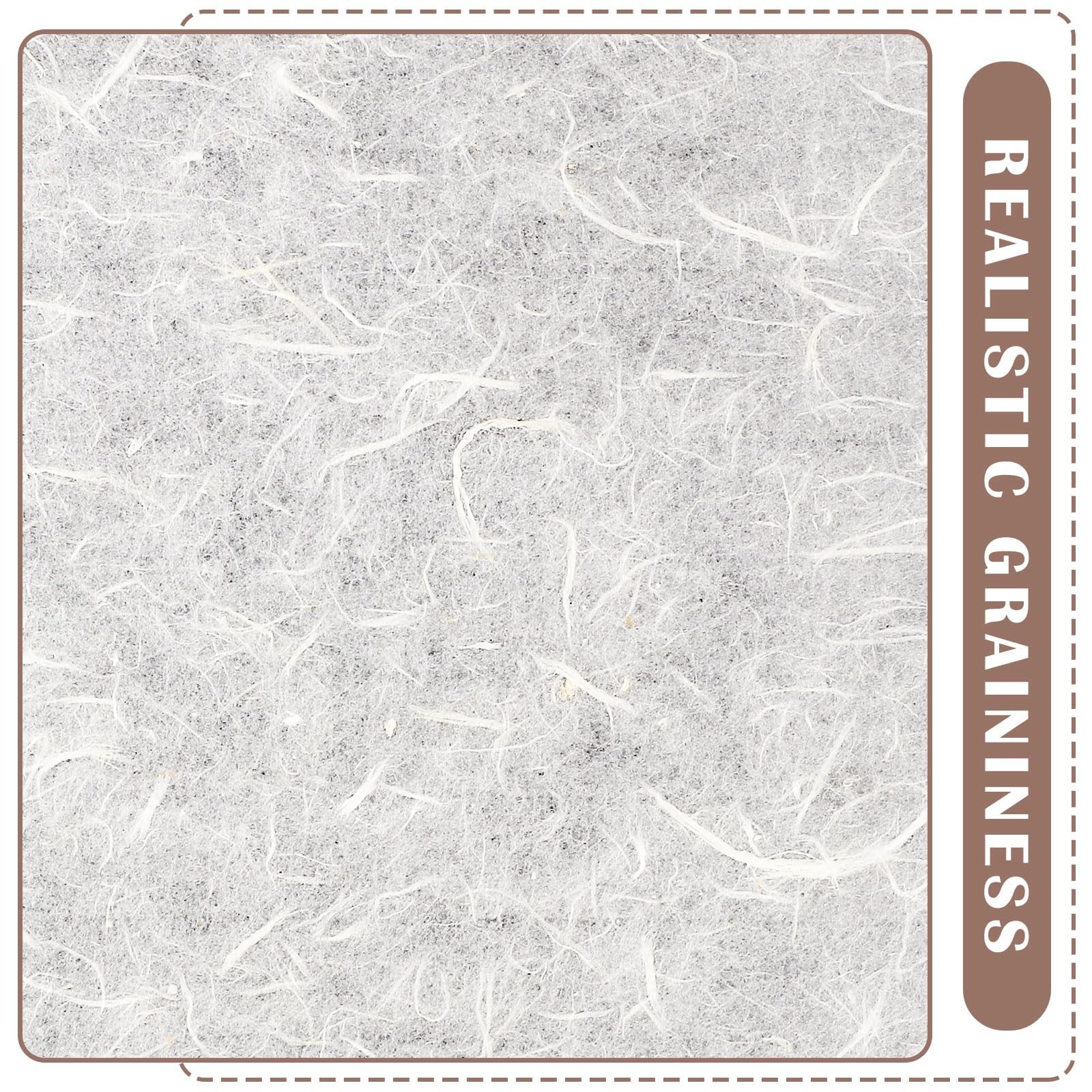 60 Sheets Mulberry Paper 8.5 x 11, Rice Paper Handmade Decoupage Sheets for