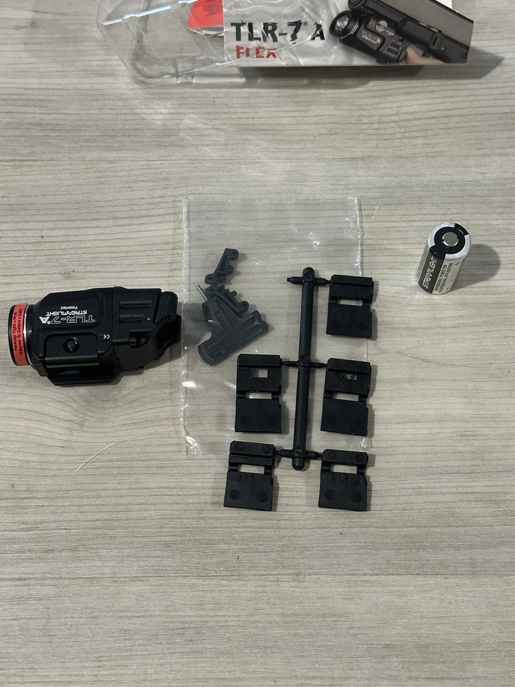 Streamlight TLR-7A Flex Low-Profile Rail-Mounted Tactical Weapon LED Light.
