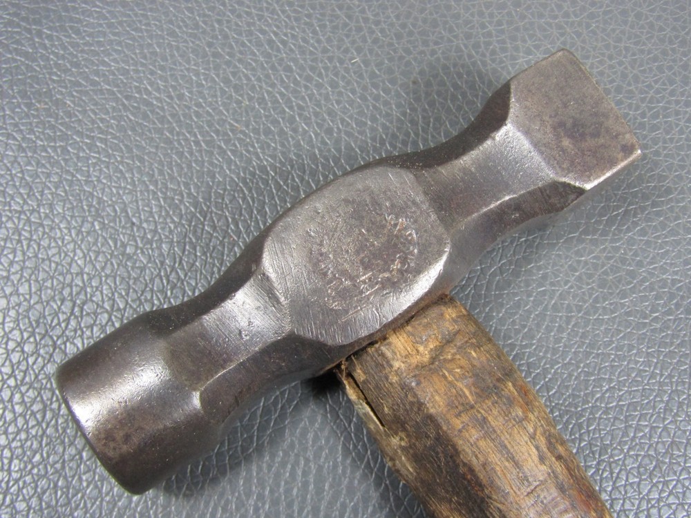 Vintage round & square silversmiths planishing hammer tool