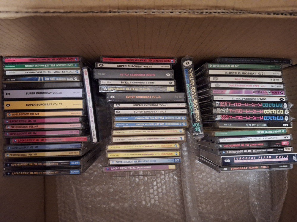 Various Super Eurobeat CD compilations (you choose!) - Initial D Anime OST