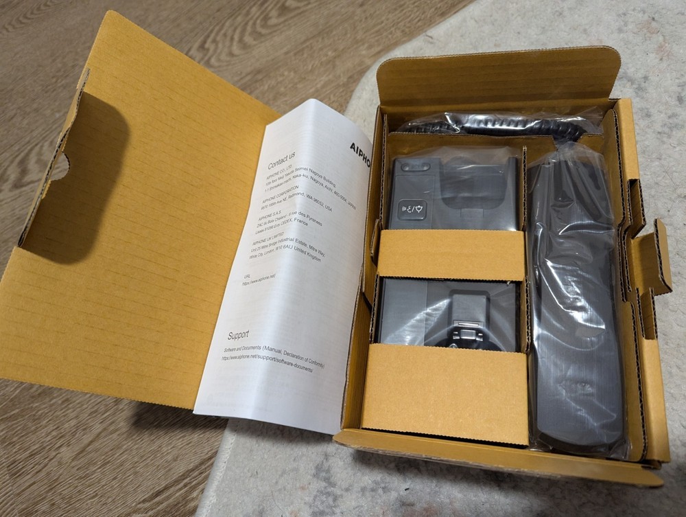 Aiphone IX-RS-B Intercom, Black Unit Brand New