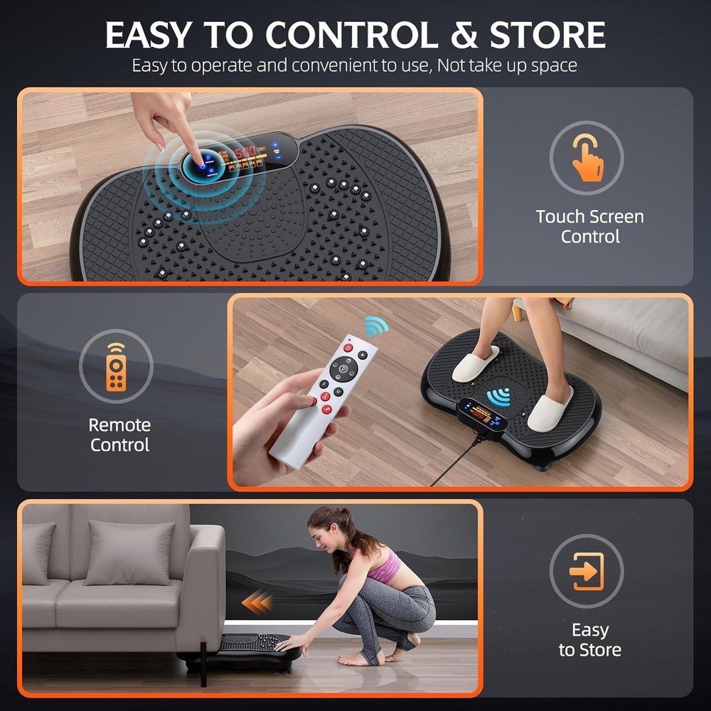 Vibration Plate Exercise Machine Lymphatic Drainage Machine for Weight Loss