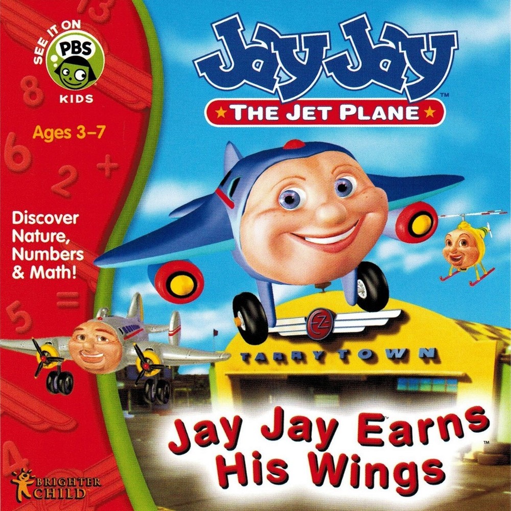Jay Jay Earns His Wings - Learn About Nature & Math Ages 3-7 PC Software Sealed
