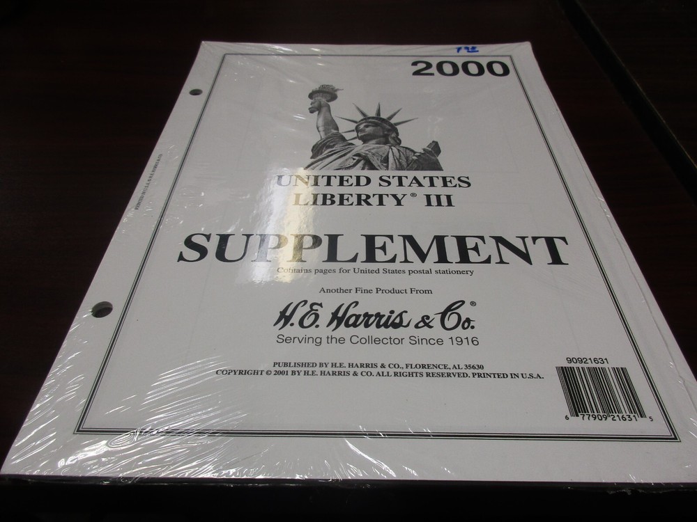 "H.E.HARRIS" 2000 UNITED STATES LIBERTY #3  W/FREE SHIPPING!!!