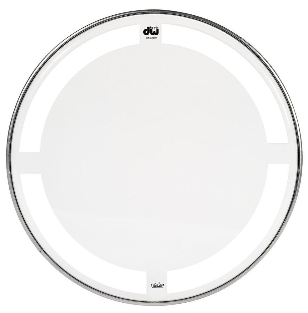 DW Coated/Clear Drum Head - 12"