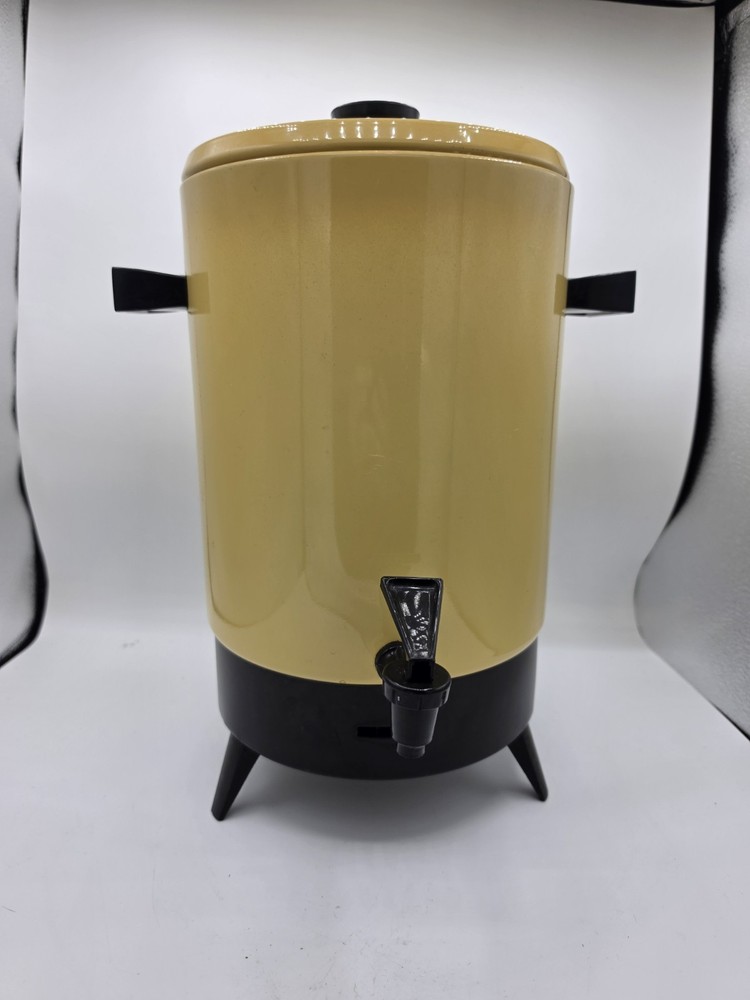 Empire 32 Cup Buffet Automatic Coffee Percolator TESTED works
