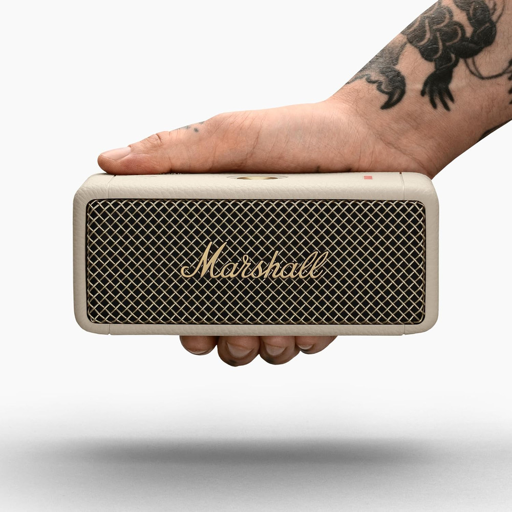 Emberton II Portable Bluetooth Speaker, Cream