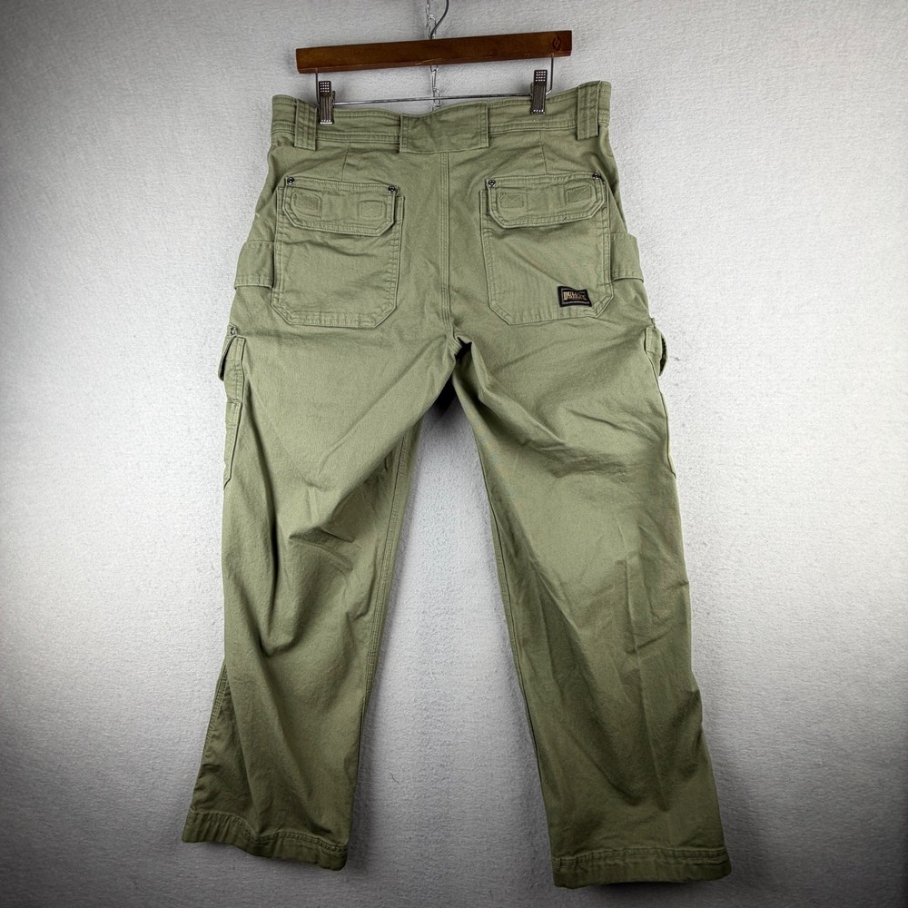 Duluth Trading DuluthFlex Fire Hose Cargo Pants Green 33x30 Relaxed Work