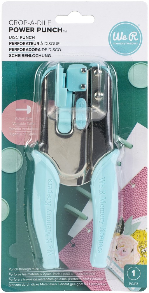 Crop-A-Dile Power Punch Tool-Disc