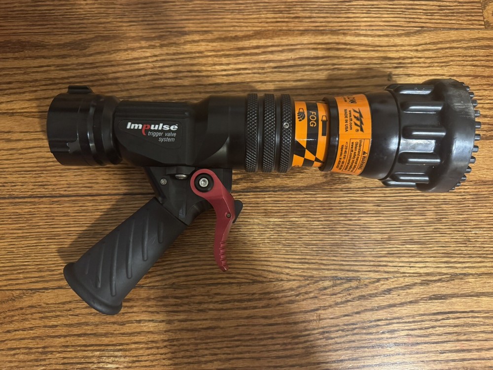 NEW TASK FORCE TIPS METRO 1 NOZZLE WITH IMPULSE TRIGGER 200GPM @ 75PSI 1.5”