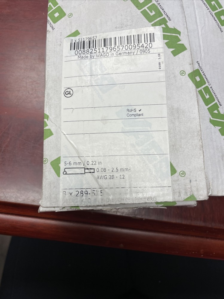 Wago 289-575 Interface Module Female Connector 9 Pole