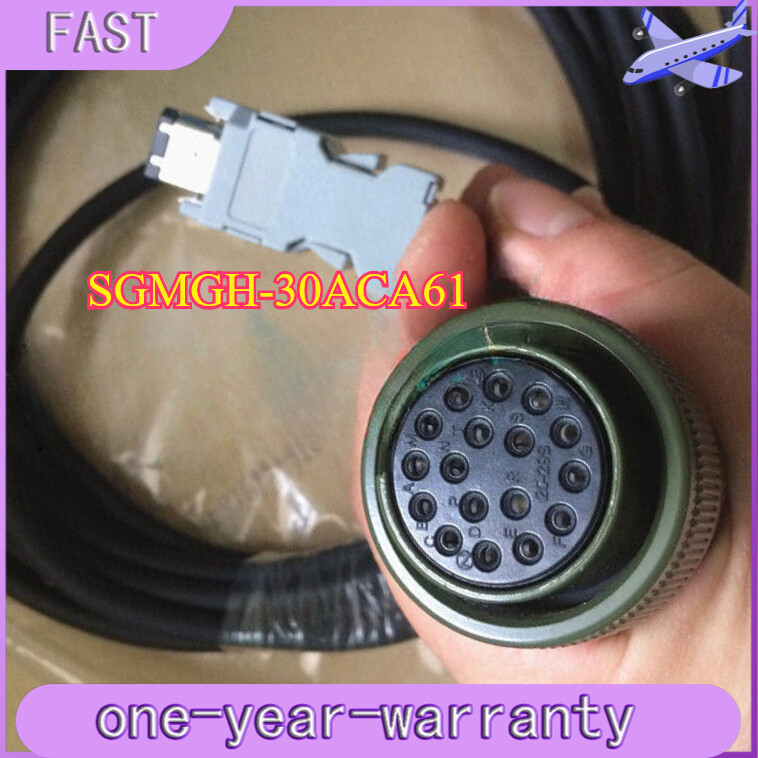SGMGH-30ACA61 1 pc for new Yaskawa encoder cable Motor JZSP-CMP02-20-E