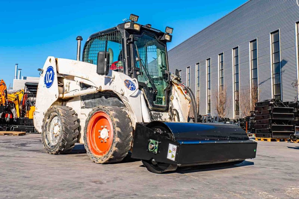 Skid Steer Loader 1.5m Soil Vibratory Roller Compactor Attachment for Bobcat