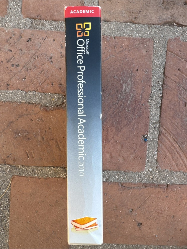 Microsoft Office Professional Academic 2010 W Product Key Code No Single Scratch